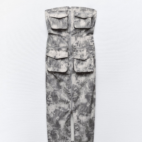 Zara cargo dress nwt - Picture 4 of 6
